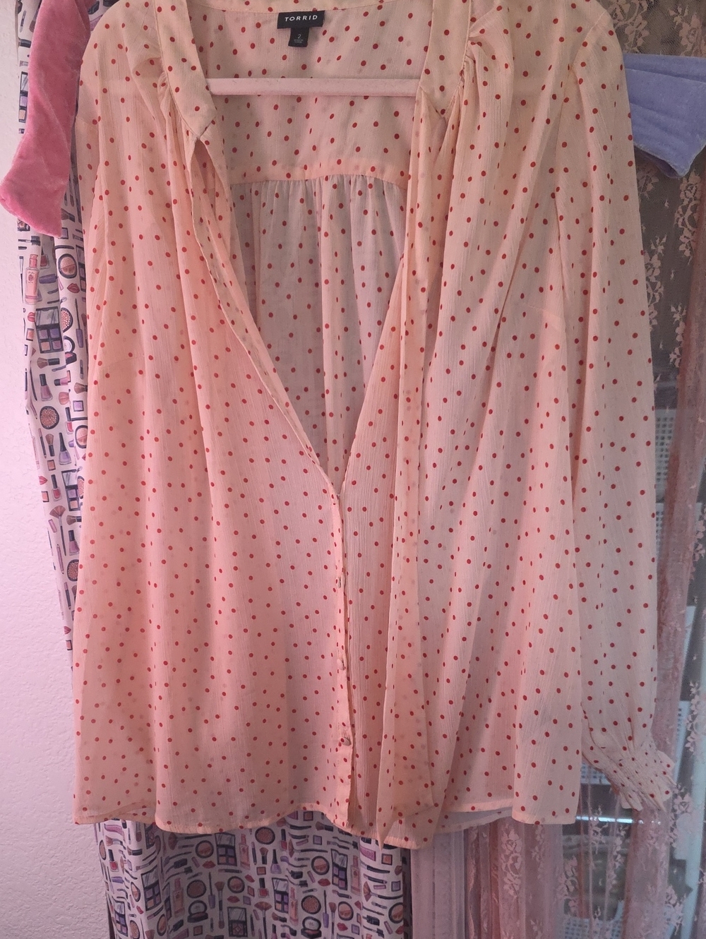 LOT of 2 Size 2 Torrid Business Casual Tops